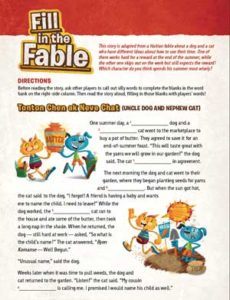 activity-fable